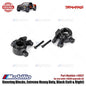 Traxxas Part #9037 Steering Blocks Extreme Heavy Duty Black Left & Right for 9080 Upgrade Kit Ford ST Rally Raptor Rustler Slash Stampede