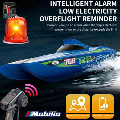 Super Dino TX768 High Speed Turbojet Speedboat RC Boat Brusless 2.4GHz RTR