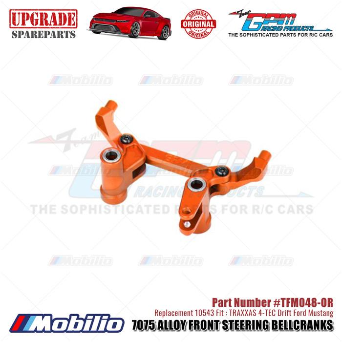 GPM Part #TFM048 7075 Alloy Front Steering Bellcranks #10543 Traxxas 4-TEC Drift Ford Mustang