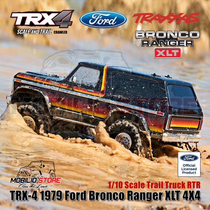 Traxxas TRX4 TRX-4 1979 Ford Bronco Ranger 4X4 1/10 Scale Trail Truck
