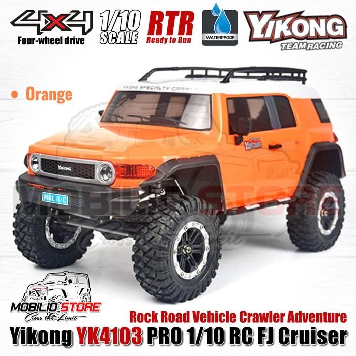 Yikong YK4103 Pro 1/10 RC Rock Road Vehicle Crawler Adventure RTR