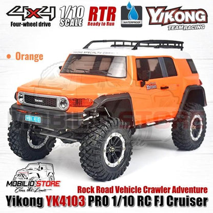 Yikong YK4103 Pro 1/10 RC Rock Road Vehicle Crawler Adventure RTR