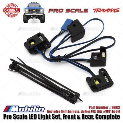 Traxxas Part #9883 Pro Scale LED Light Set Front & Rear Complete for TRX-4M 1979 Chevrolet RC Crawler Adventure