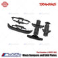 Traxxas Part #10837-BLK Black Bumpers and Skid Plates