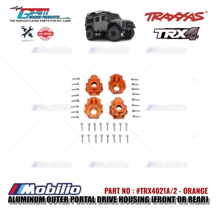 GPM Part #TRX4021A/2 Aluminum Outer Portal Drive Housing Front Or Rear Traxxas TRX-4 Trail Crawler  Remote Control Toy