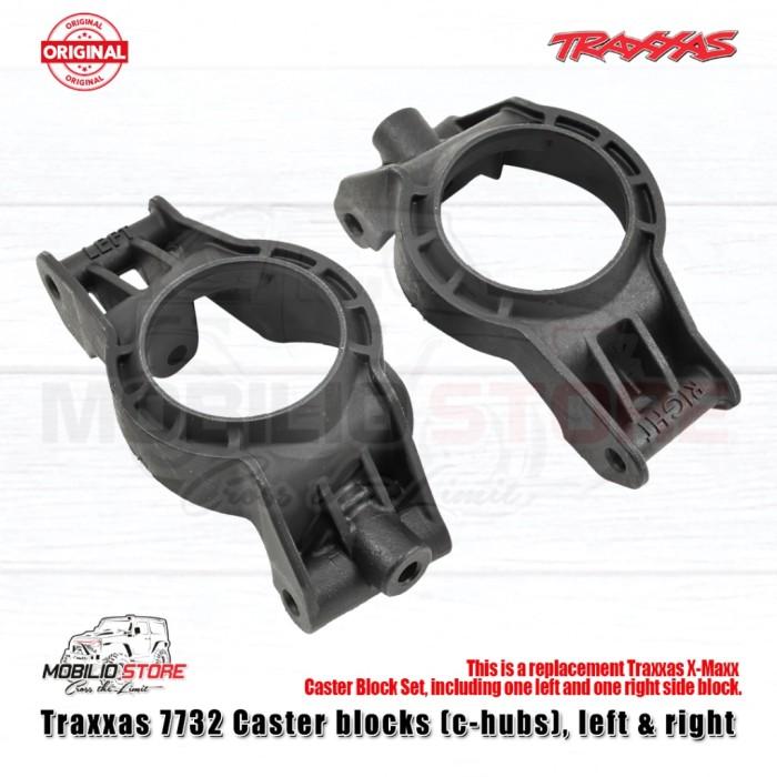 Traxxas Part #7732 Original Caster Blocks C-hubs for X-Maxx Monster Truck