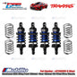 GPM Part #GT5860FR Aluminum 6061 Alloy Front 58mm & Rear (60mm) Oil Filled Ultra Shocks for Traxxas 1/10 Ford GT 4-TEC 2.0 / 3.0 Chevrolet Corvette Stingray / Ford Mustang GT / Toyota GR Supra GT4 Upgrade Parts