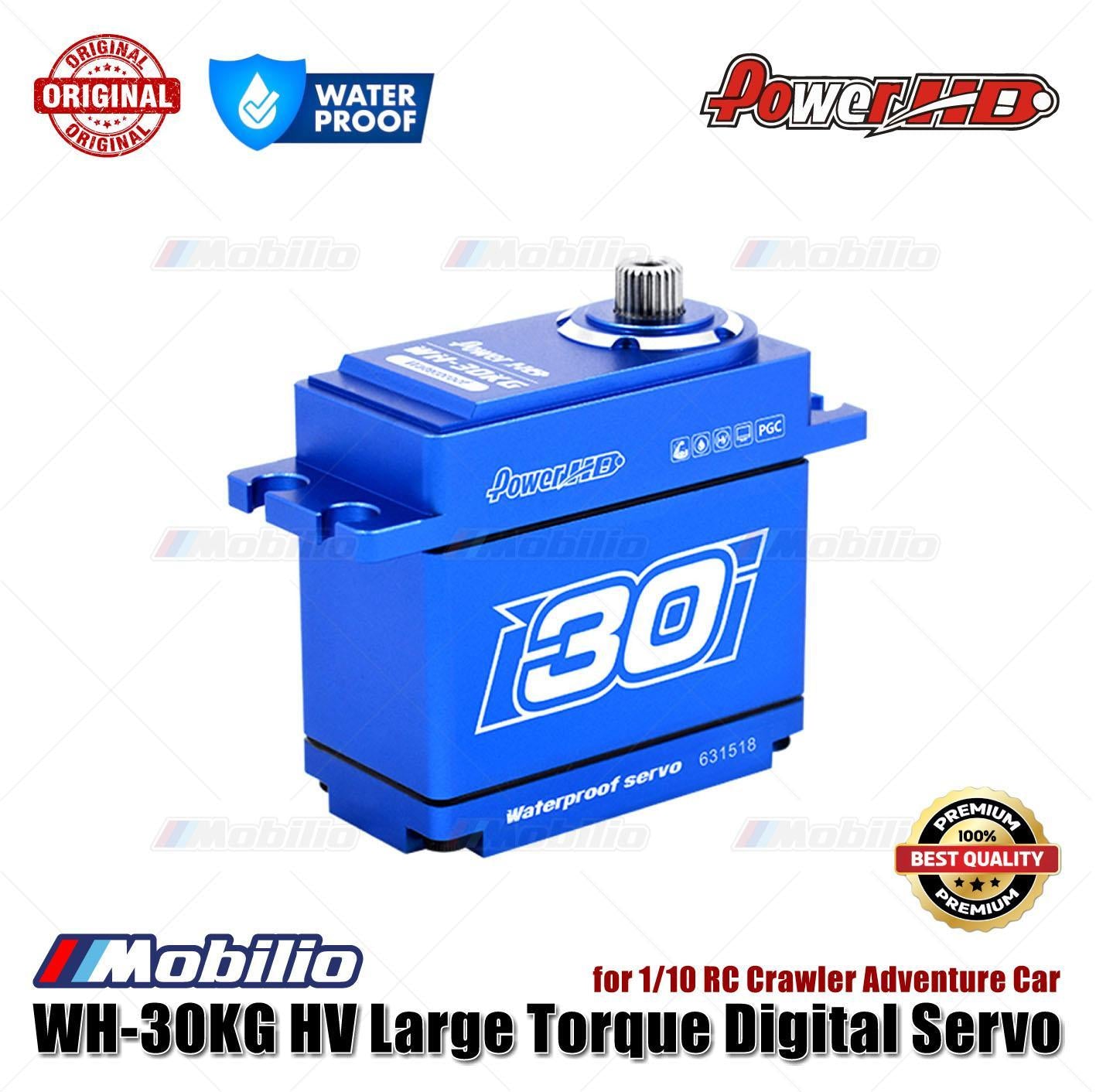 Power HD WH-30KG HV Large Torque Digital Servo Waterproof for 1/10 RC Crawler Adventure Car