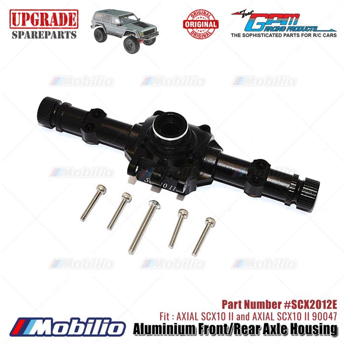 GPM Part #SCX2012E Aluminium Front / Rear Axle Housing RC Upgrade Axial SCX10 II Crawler Adventure