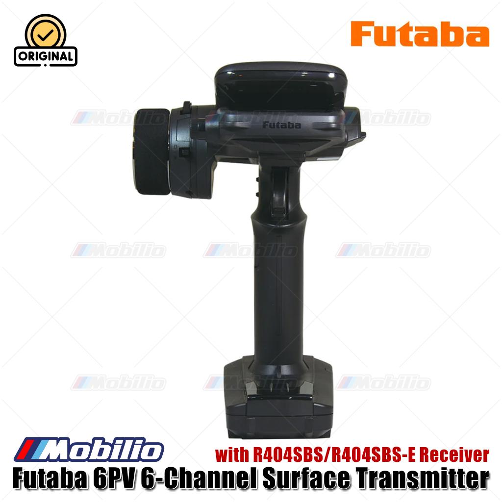Futaba 6PV 6-Channel Surface Transmitter with R404SBS / R404SBS-E Receiver
