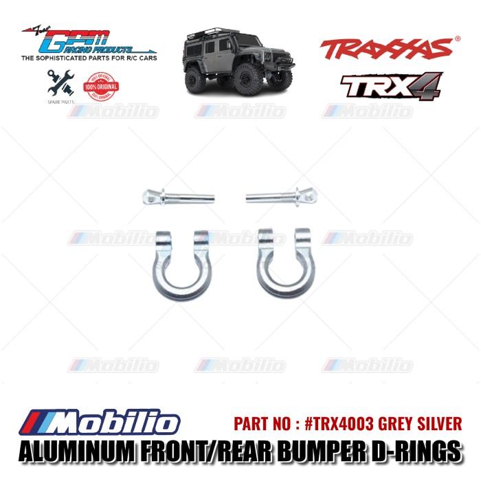 GPM Part #TRX4003 Aluminum Front/Rear Bumper D-rings - 2 Pcs for Traxxas TRX4 Crawler Car