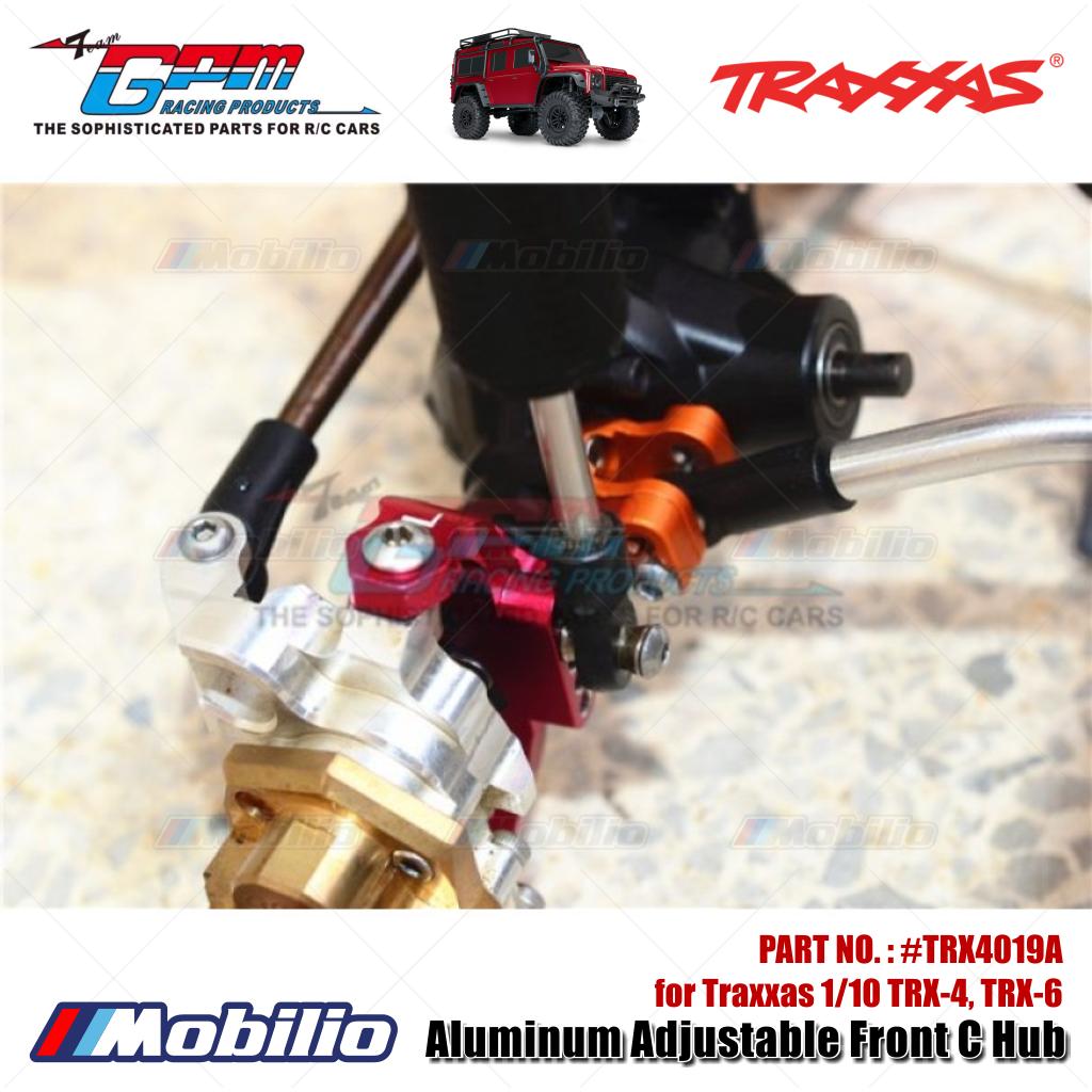 GPM Part #TRX4019A Aluminum Adjustable Front C Hub for Traxxas 1/10 TRX-4 TRX-6