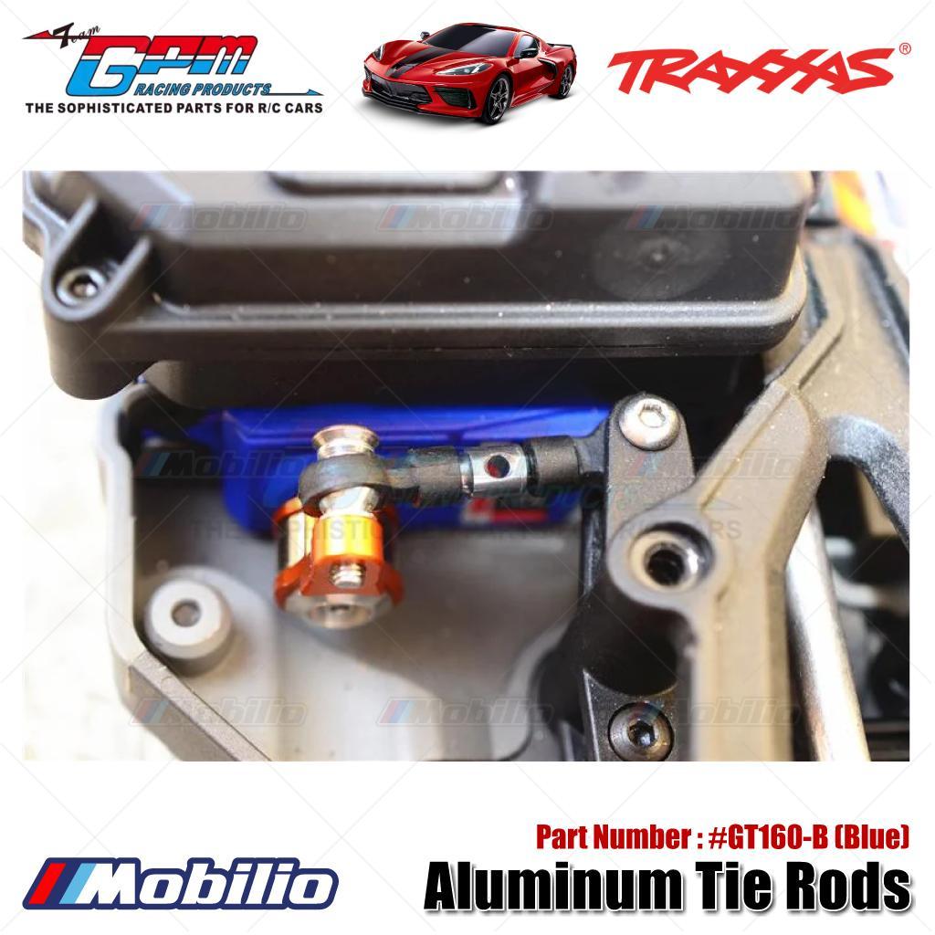 GPM Part #GT160 Aluminum Tie Rods for 1/10 Traxxas Ford GT 4-Tec 2.0 83056-4 / 4-Tec 3.0 93054-4 Upgrade Parts