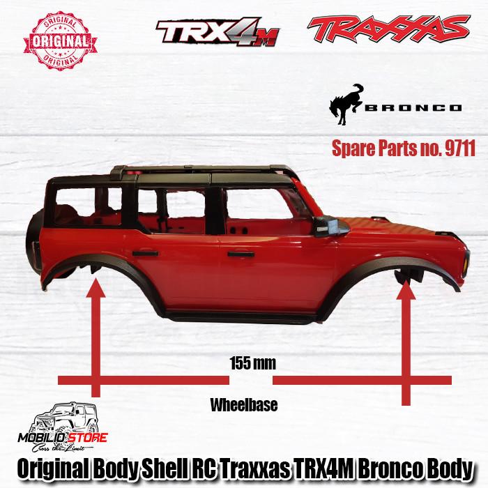 Traxxas Part #9711 Original Body Shell RC Traxxas Part TRX4M Ford Bronco Body TRX-4M 1/18