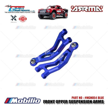 GPM Part #MGM054 Alloy Front Upper Suspension Arms RC Arrma Mojave Grom Mega Desert Truck