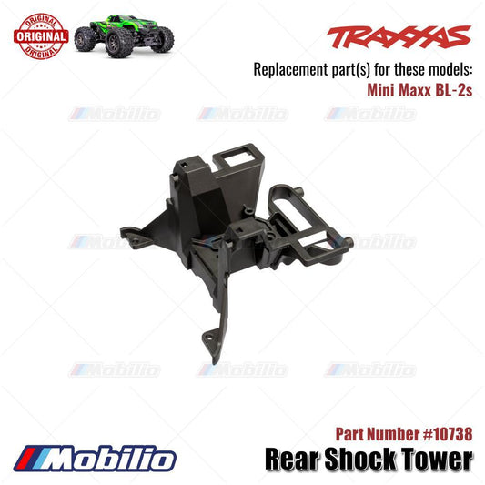 Traxxas Part #10738 Rear Shock Tower RC Mini Maxx BL-2S
