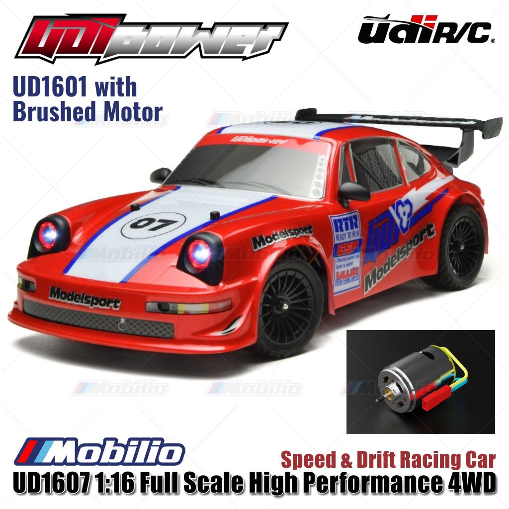 UDIR/C UD-1607 PRO Speed Rally & Drift RC RTR Brushless System