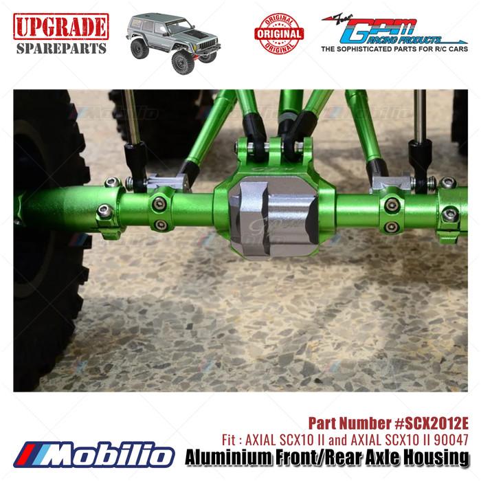 GPM Part #SCX2012E Aluminium Front / Rear Axle Housing RC Upgrade Axial SCX10 II Crawler Adventure
